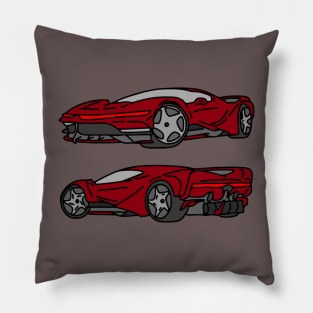 elegant super car Pillow