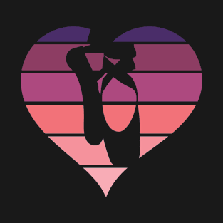 Ballet shoes and heart T-Shirt