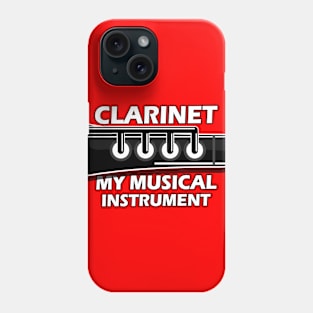 Clarinet my musical instrument Phone Case