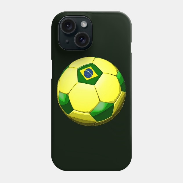 Brazil Soccer Phone Case by asaiphoto