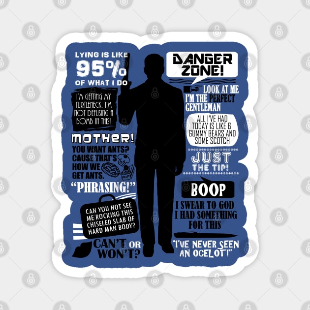 Sterling Archer Quotes Magnet by Fantality