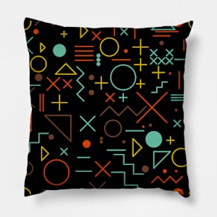 Colorful geometries Pillow