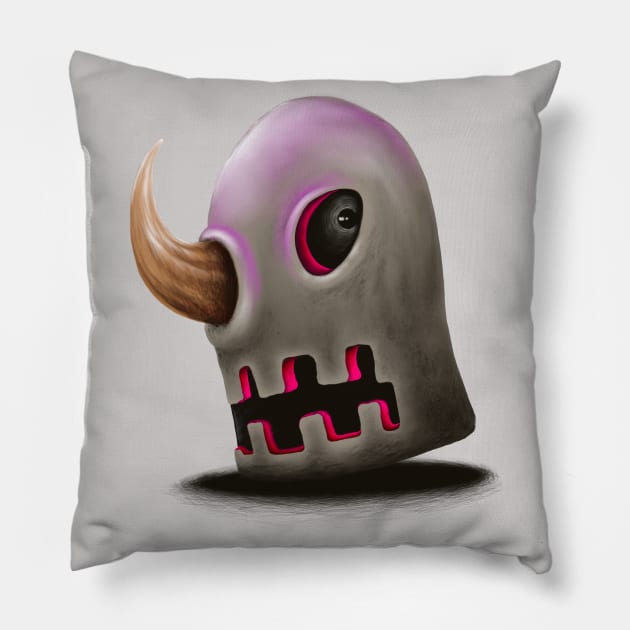 little demon knight Pillow by Chawit