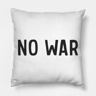 No War Pillow
