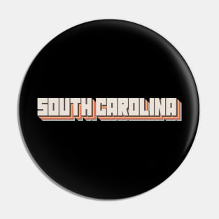 South Carolina State Pin