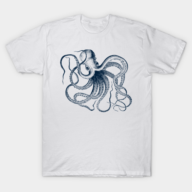 Vintage Octopus - Octopus - T-Shirt