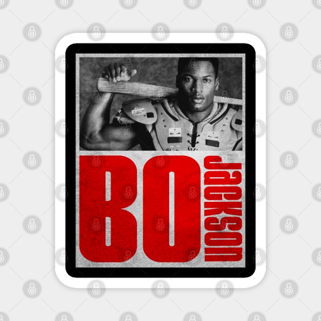 Bo Jackson Magnet by Yethis