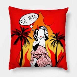 Girl Devil Pillow