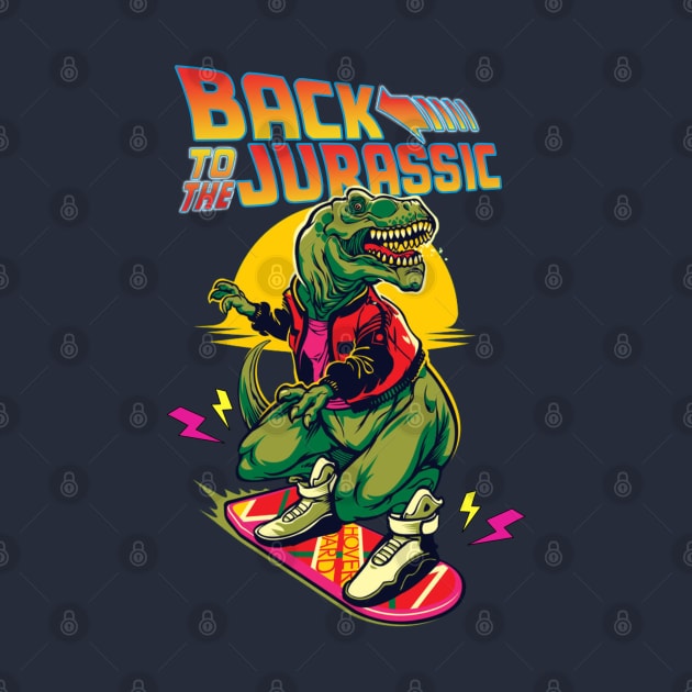 Back To The Jurassic by sticker happy