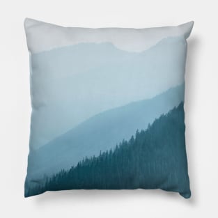 PNW Mountain Adventure Pillow