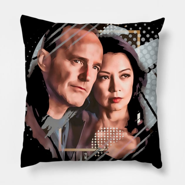 Philinda fan art Pillow by Clark Gregg University