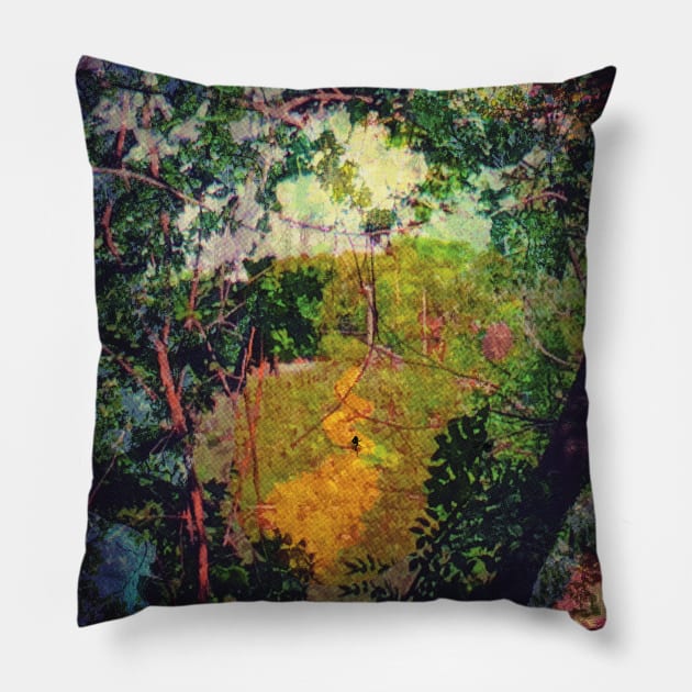 Woods Pillow by bumalum