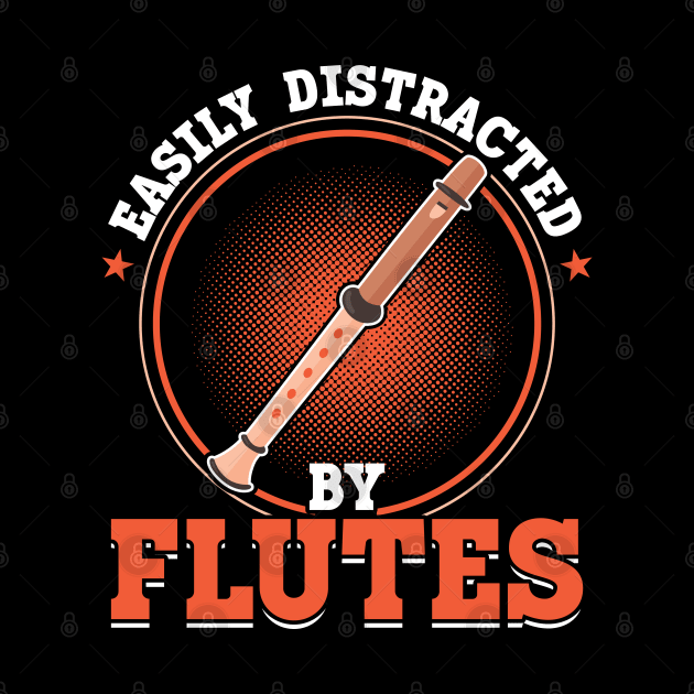 Easily distracted by flutes Flute Flutist by Peco-Designs