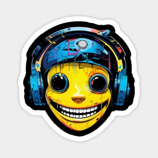 Acid House Smile Face Ready to Bass? Magnet