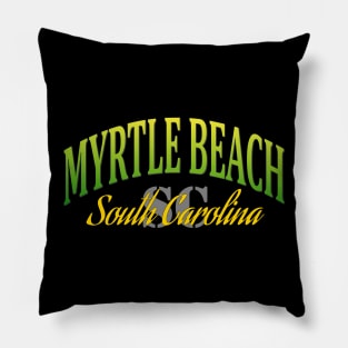 City Pride: Myrtle Beach, South Carolina Pillow