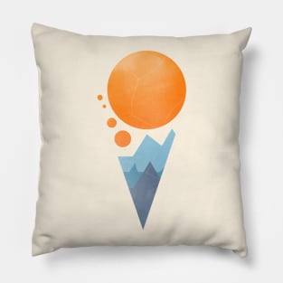 Sunset Slice Pillow