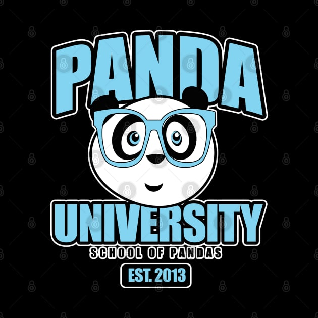 Panda University - Blue by adamzworld