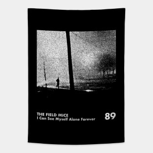 I Can See Myself Alone Forever / The Field Mice / Minimalist Graphic Artwork Design Tapestry