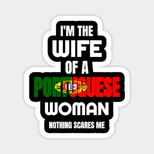 Custom Portuguese Wife Tee & Hoodie Magnet