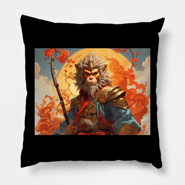 Sun Wukong Pillow by Daniel99K