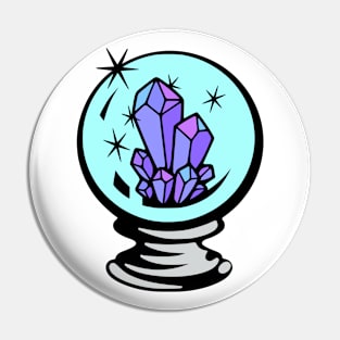 Crystal Ball Pin