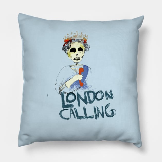 London Calling Pillow by ROTO