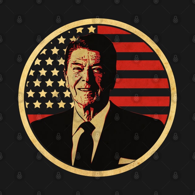 American Patriot: Reagan's Day by CTShirts