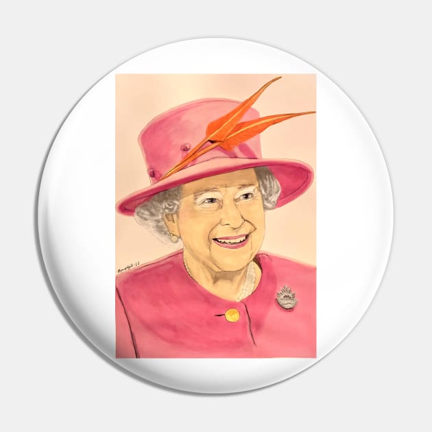 Queen Elizabeth Pin by BryanWhipple