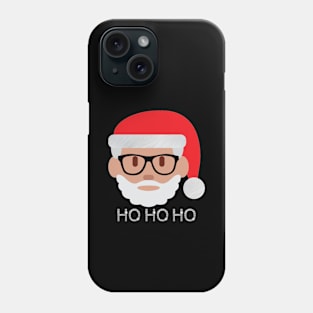 ho hipster Santa Claus ugly christmas Phone Case