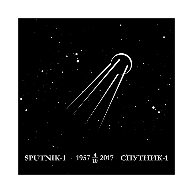 Sputnik (rich black) by Markadesign