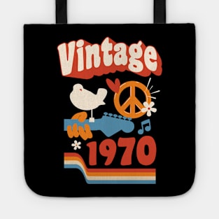 Vintage 1970 - Woodstock Style Tote