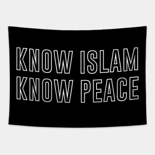 Know Islam Know Peace Tapestry