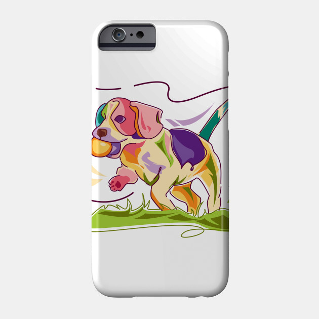pop art pet-puppy