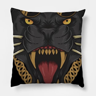 Tiger Face Pillow