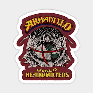 Armadillo Headquarters Magnet