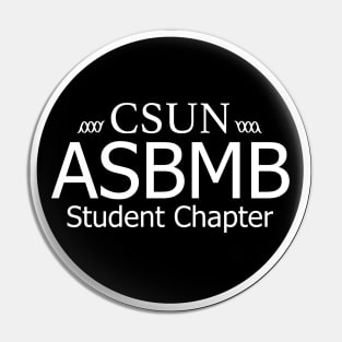 ASBMB Logo (White Print) Pin