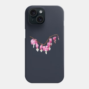 Bleeding heart flower / Lamprocapnos spectabilis Phone Case