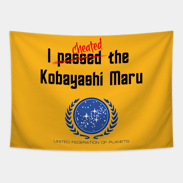 Star Trek - Kobayashi Maru Tapestry by LeftField