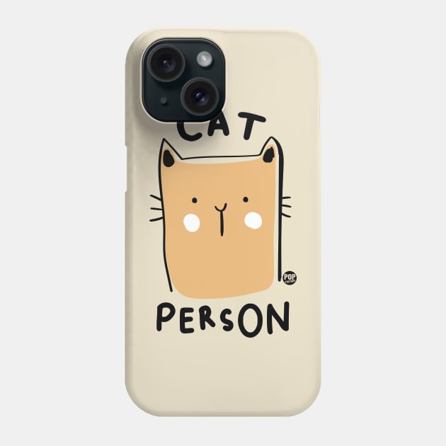 cat person Phone Case by toddgoldmanart