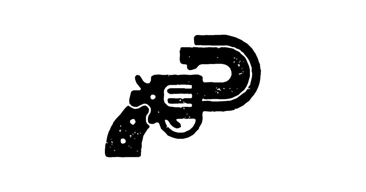 funny gun stencil silhouette handgun hoodie teepublic