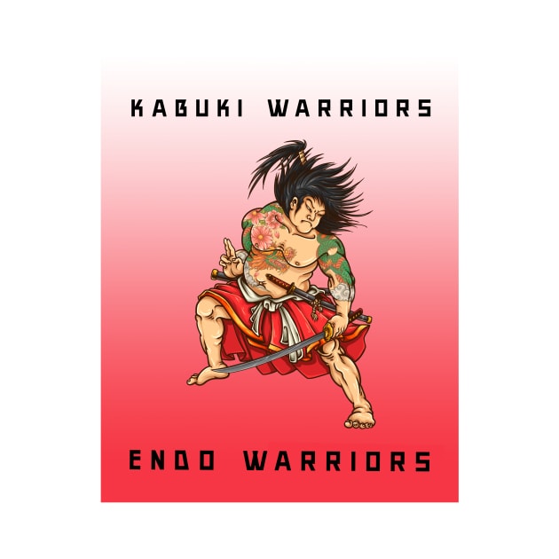 Kabuki warrior, Endo warrior by Zipora