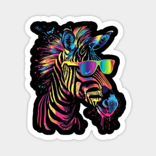 Zebra Seasonal Movements Magnet