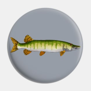 Muskellunge (Muskie) Pin