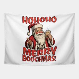 HOHOHO Merry Boochmas (kombucha) Tapestry