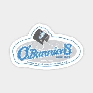 O'Bannion's Paint Shop Magnet