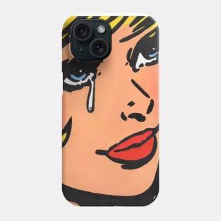 Pop Art Comic Girl 1 Phone Case