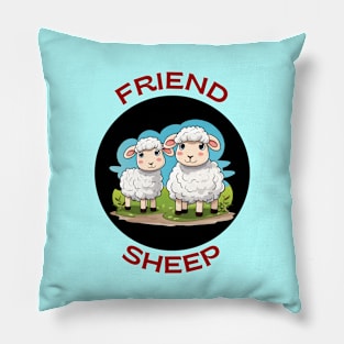 Friendsheep | Friendship Pun Pillow