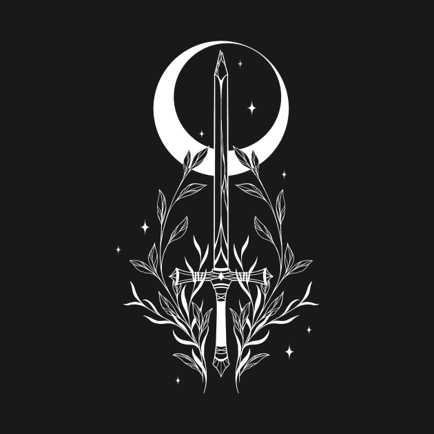 Crescent Sword by Cosmic Queers