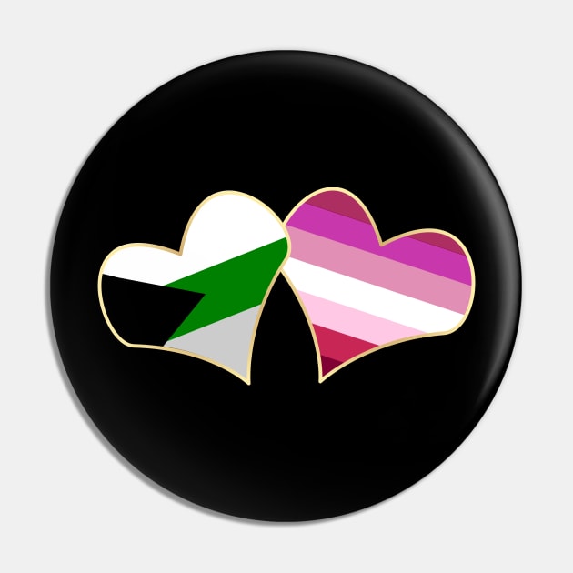 Double Attraction Pin by traditionation