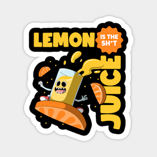 Lemon Juice Magnet